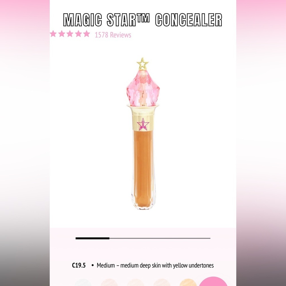 Magic Star C19.5 Concealer, Jeffree Star, NEW IN BOX - Picture 5 of 8